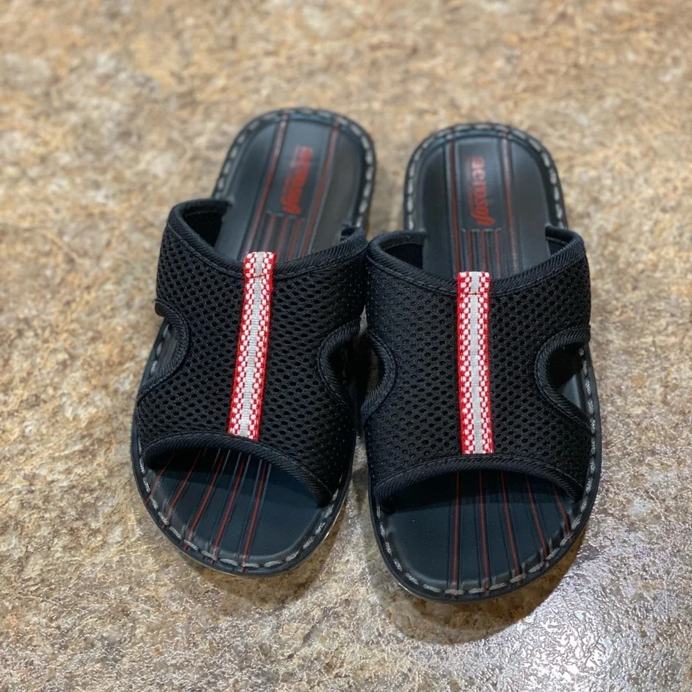 New Slide On Sandals
